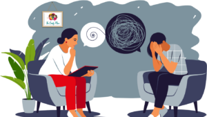 A welcoming therapist’s office or therapy session